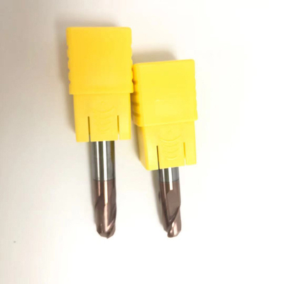 堅くされた鋼鉄の鋼鉄のための4つのフルートD8の炭化タングステンのエンド ミル