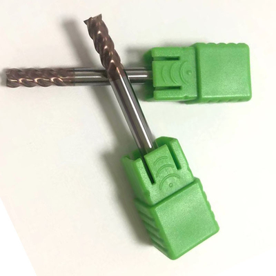 ナノの上塗を施してある炭化タングステンEndmills 2つのフルートD4のエンド ミルH60RC